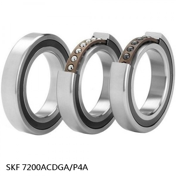 7200ACDGA/P4A SKF Super Precision,Super Precision Bearings,Super Precision Angular Contact,7200 Series,25 Degree Contact Angle