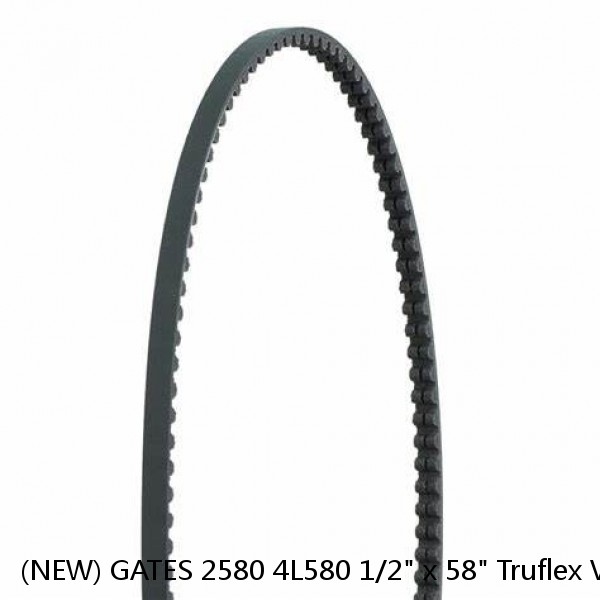 (NEW) GATES 2580 4L580 1/2" x 58" Truflex V-Belt
