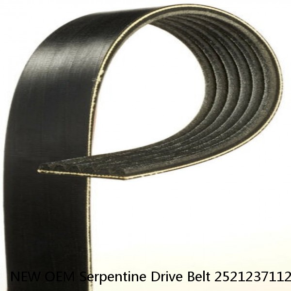 NEW OEM Serpentine Drive Belt 2521237112 for Hyundai Kia 2.7L 2001-2006