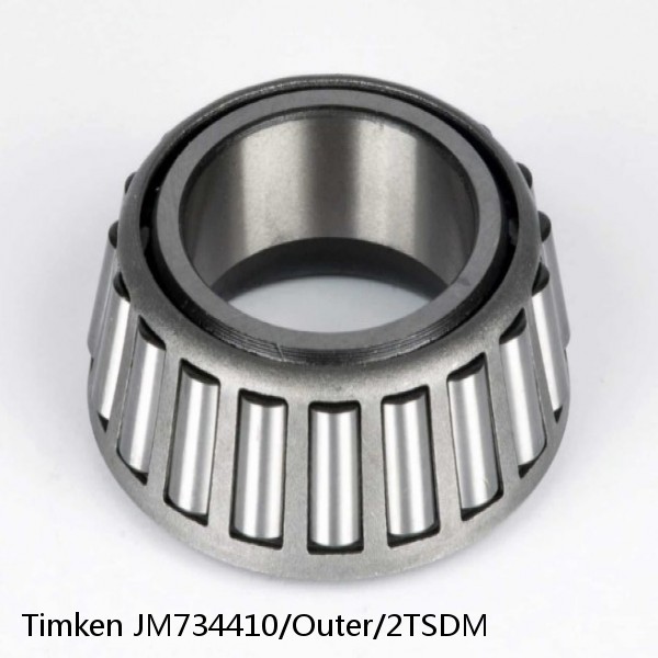 JM734410/Outer/2TSDM Timken Tapered Roller Bearing #1 small image