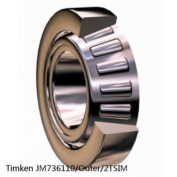 JM736110/Outer/2TSIM Timken Tapered Roller Bearing #1 small image