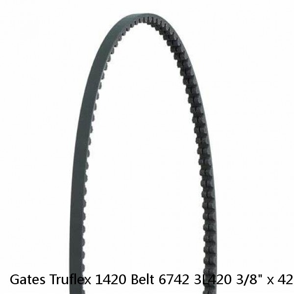 Gates Truflex 1420 Belt 6742 3L420 3/8" x 42" (9.5/10mm x 1065mm)