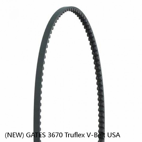 (NEW) GATES 3670 Truflex V-Belt USA #1 small image