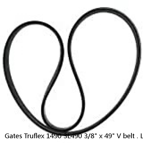 Gates Truflex 1490 3L490 3/8" x 49" V belt . Lot Of 2