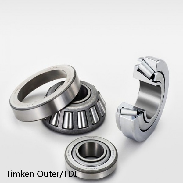 Outer/TDI Timken Tapered Roller Bearing #1 image
