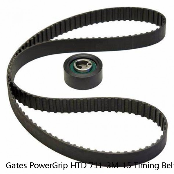 Gates PowerGrip HTD 711-3M-15 Timing Belt - USED #1 image