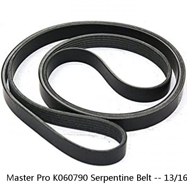Master Pro K060790 Serpentine Belt -- 13/16" X 79 1/2" #1 image